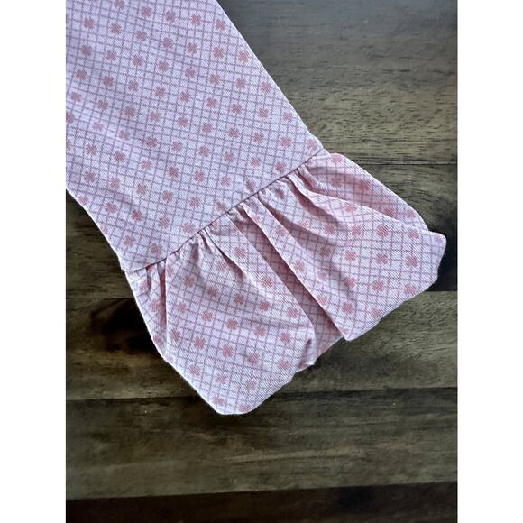 Matilda Jane Friends Forever Mia Puffer Tee Pink Ruffle Floral Print Cotton 2 - Picture 4 of 8